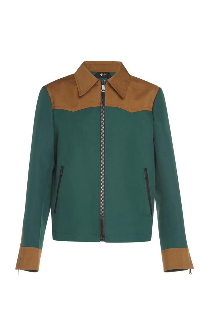 N 21 N&deg;21 Color Block Jacket