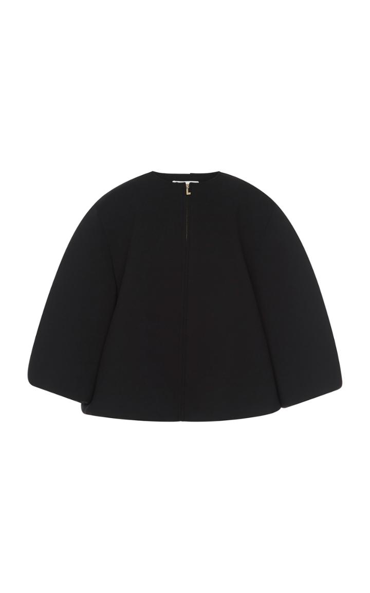 Lanvin Neoprene Ball Coat