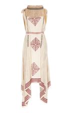 Volantis Inca Print Sleeveless Dress