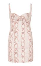 Moda Operandi Significant Other Reflection Tie Mini Dress Size: 2