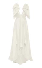 Acler Bargo Linen Bow Maxi Dress