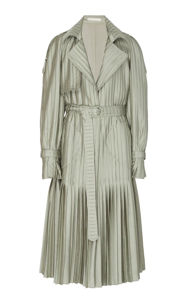 Jonathan Simkhai Camdyn Pleated Coat