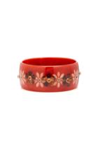 Mark Davis M'o Exclusive: One-of-a-kind Red Flora Bracelet
