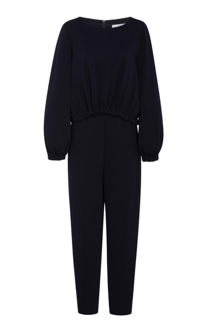 Tibi Mercer Tie Front Jumpsuit Size: S