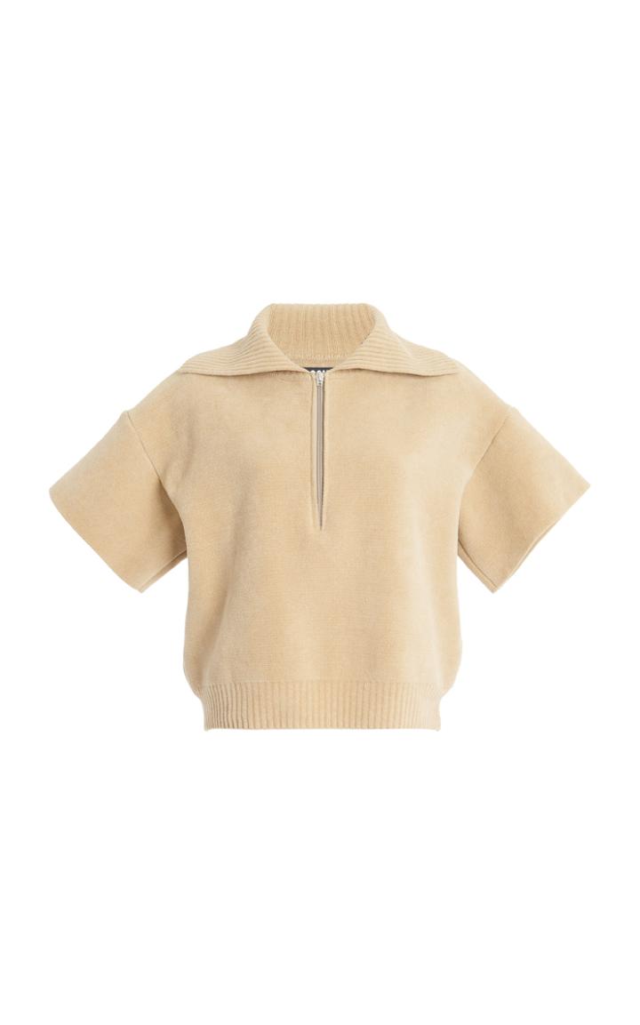 Jacquemus Cortiou Oversized Cotton-blend Knit Sweater