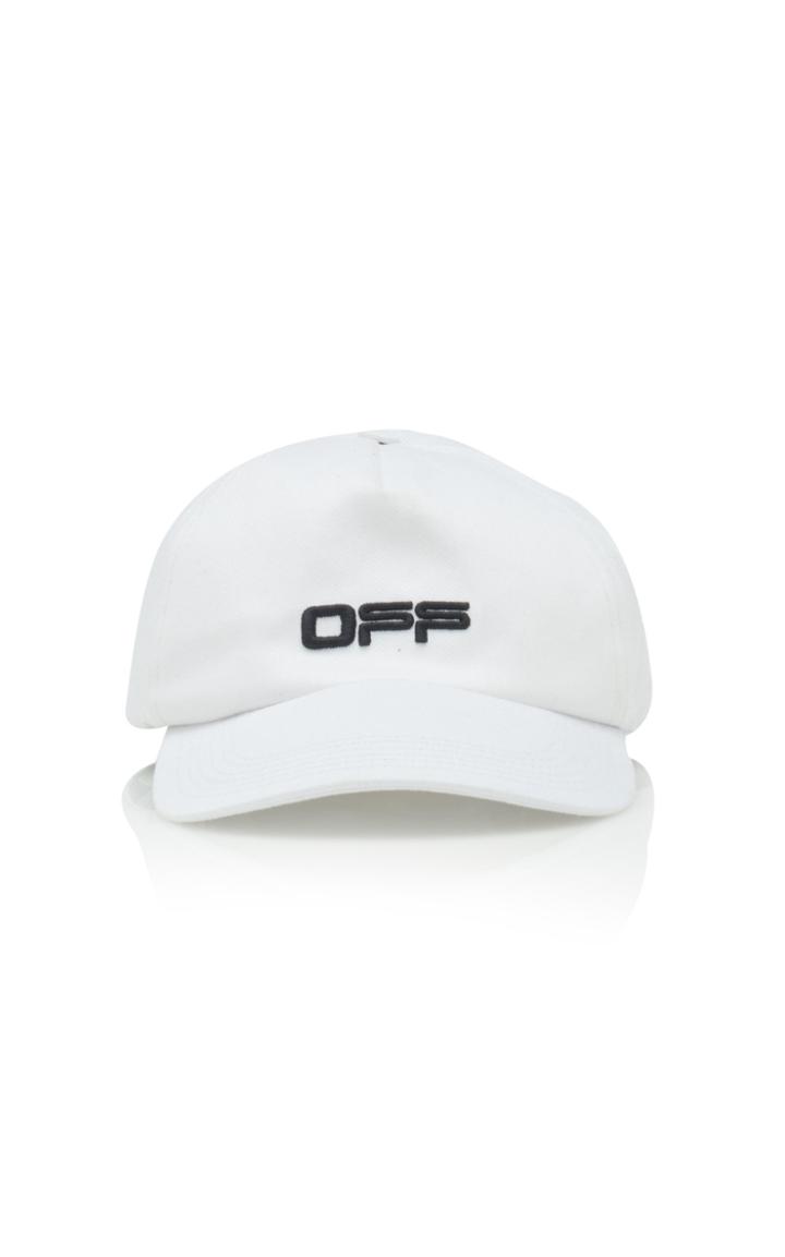 Off-white C/o Virgil Abloh Logo Print Baseball Cap