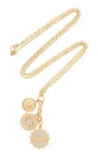 Foundrae Dotted Wings Diamond Mille Fleur And Diamond Spark Chapter Necklace On 28 Mixed Belcher