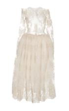 Lana Mueller Heather Gathered Off The Shoulder Dress