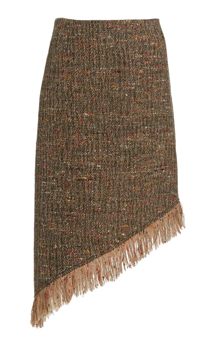 Moda Operandi Ganni Multi Wool Skirt