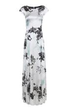 Adriana Iglesias Isabella Maxi Silk Dress