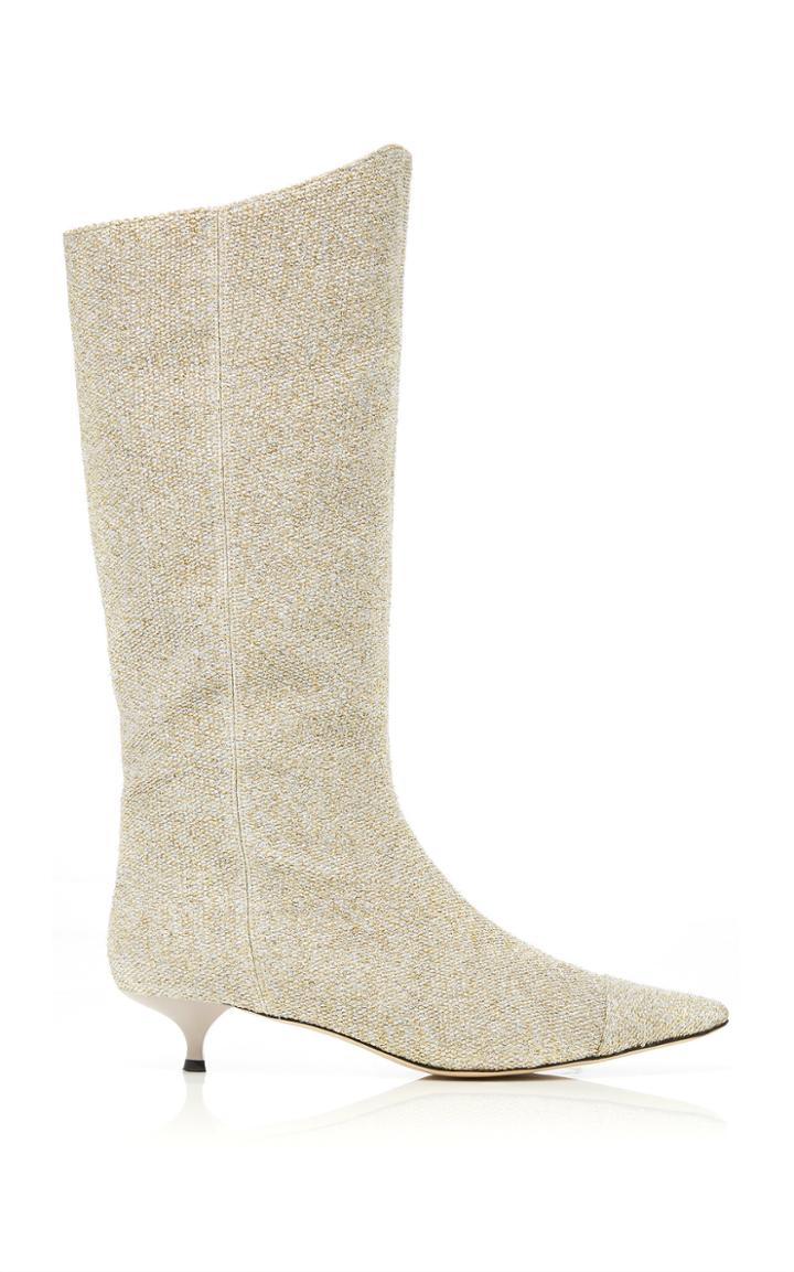 Rosie Assoulin Kitten Heel Boot