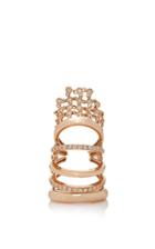 Yeprem Silhouette Rays Finger Tip Ring
