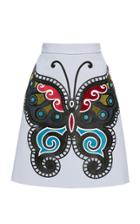 Elie Saab Butterfly Embroidered Skirt