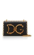 Dolce & Gabbana Logo-embellished Leather Shoulder Bag