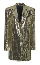 Dundas Longline Sequin Embellished Jacket