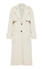 Moda Operandi St. Agni Neda Cotton-linen Trench Coat