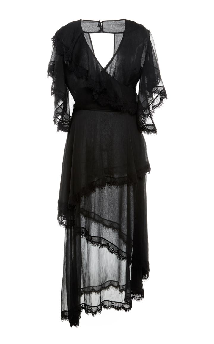 Breelayne Fleur Tiered Chiffon Dress