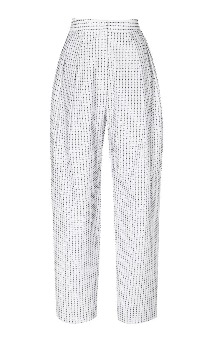 Noon By Noor Lenny Straight Leg Cotton Blend Pants