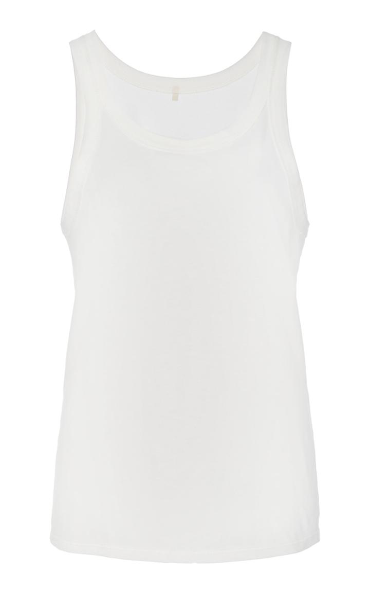Moda Operandi The Row Frankie Cotton Knit Tank Top Size: Xs