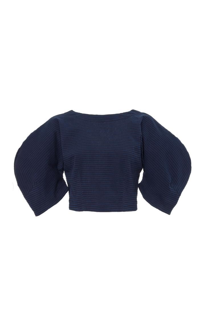 Moda Operandi Mara Hoffman Peni Cotton-blend Seersucker Top Size: 0