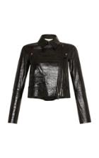 Roberto Cavalli Leather Moto Jacket