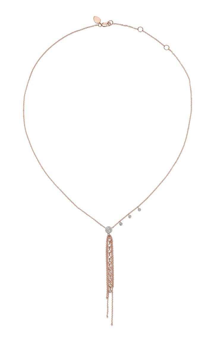 Meira T 14k Rose Gold Diamond Necklace