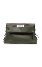 Maison Margiela Green Leather Shoulder Bag