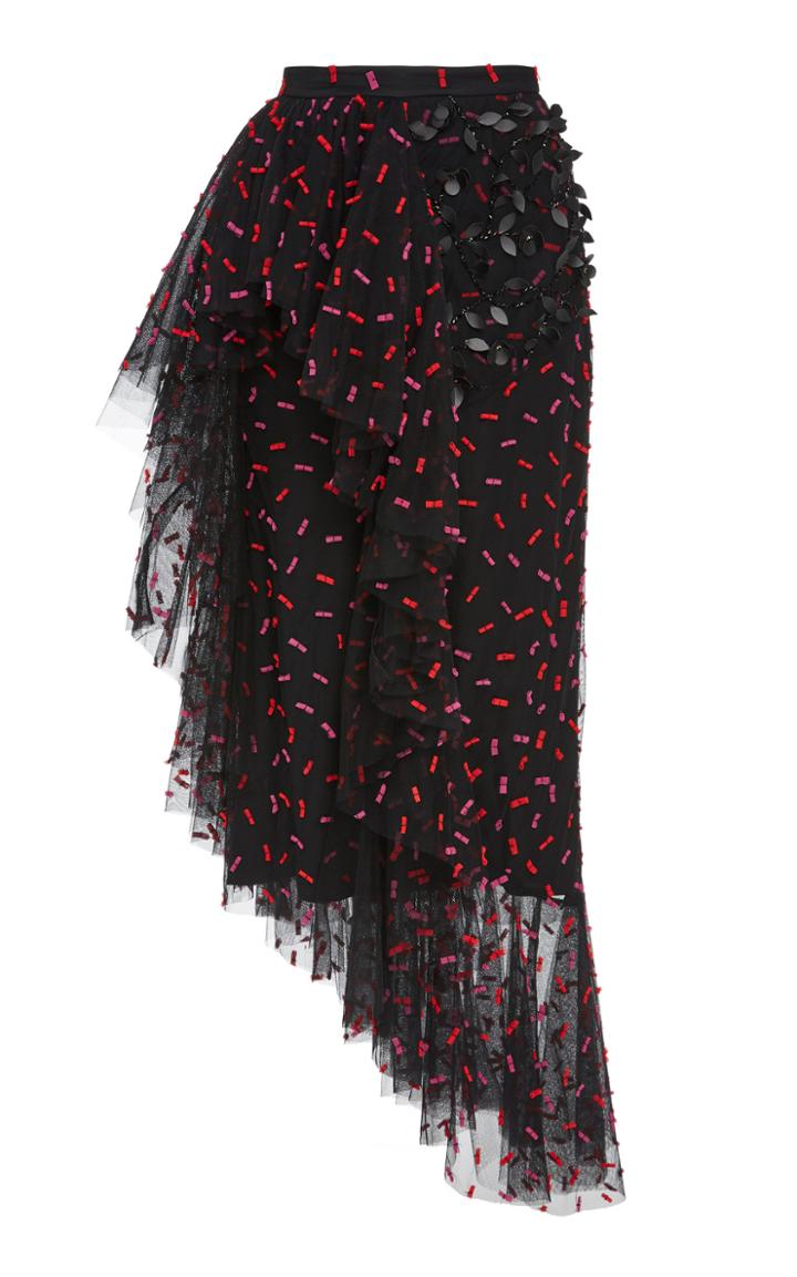 Rodarte Asymmetrical Ruffle Skirt