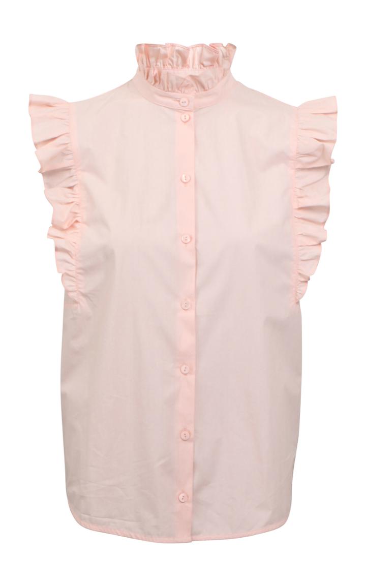 Moda Operandi Baum Und Pferdgarten Medora Cotton Ruffle Top Size: 36