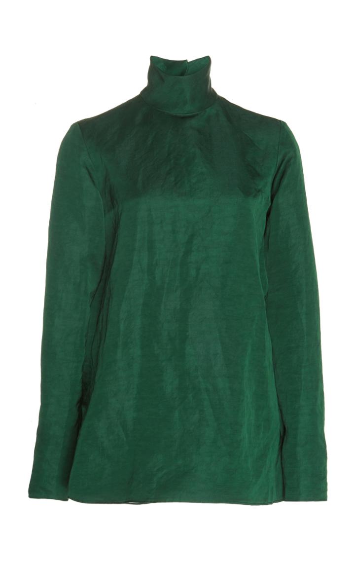 Martin Grant Linen Turtleneck Shirt