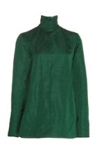 Martin Grant Linen Turtleneck Shirt