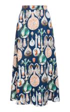 Temperley London Love Potion Midi Skirt