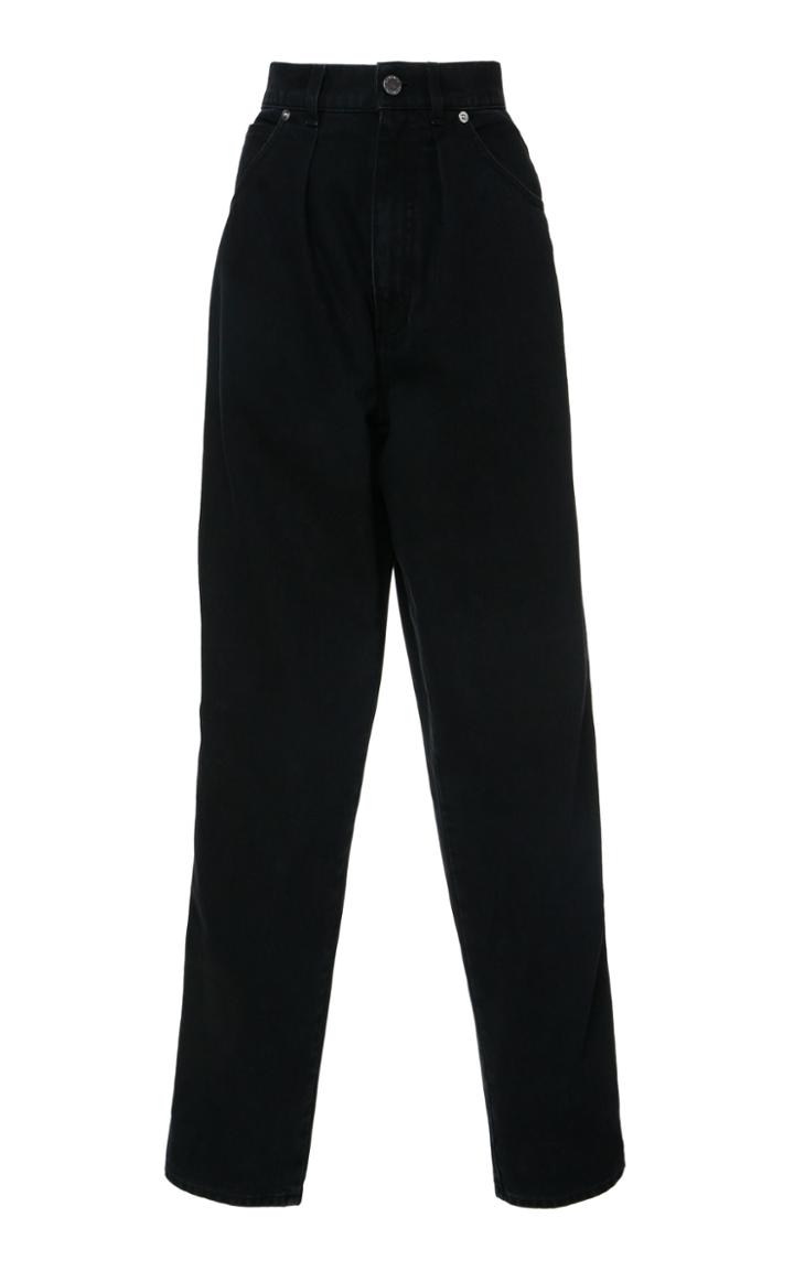 Alberta Ferretti Straight-leg High-rise Jeans