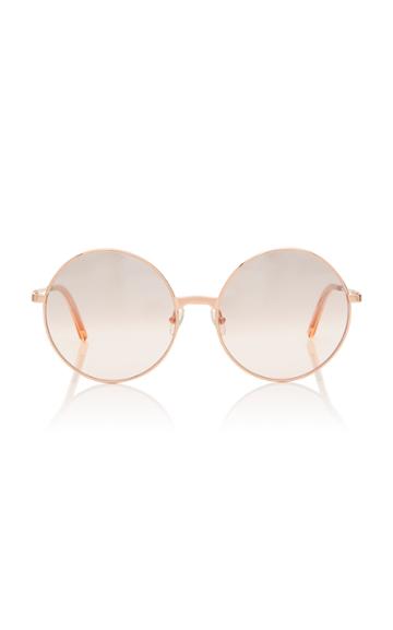 Peter And May Poupi Round-frame Titanium Sunglasses