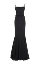 Moda Operandi Alexandre Vauthier Organza-trimmed Embroidered Lace Gown