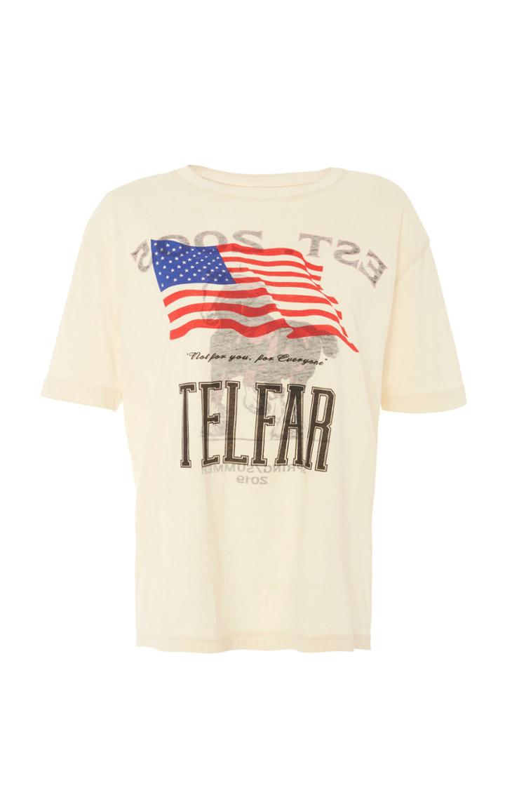 Telfar Simple Cotton Jersey Tour Tee