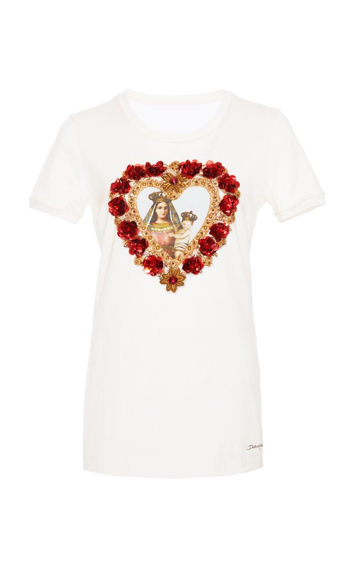 Dolce & Gabbana Embellished T Shirt
