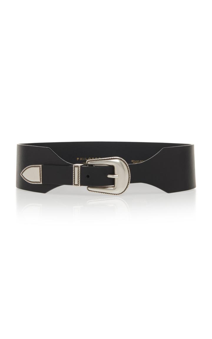 Philosophy Di Lorenzo Serafini Wide High Waist Belts