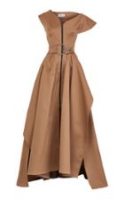 Maticevski Shadowed Coat Gown