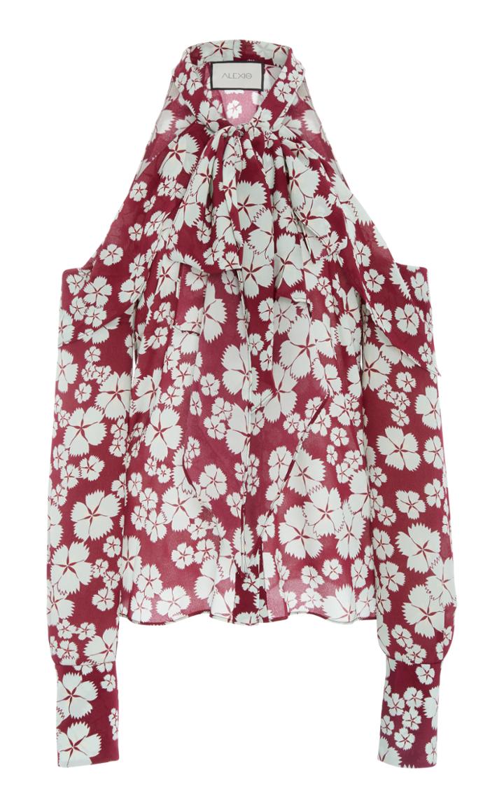 Alexis Paloma Cold Shoulder Neck Tie Top