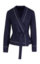 Moda Operandi Giuliva Heritage Collection The Amanda Jacket Wool And Silk Blend Size