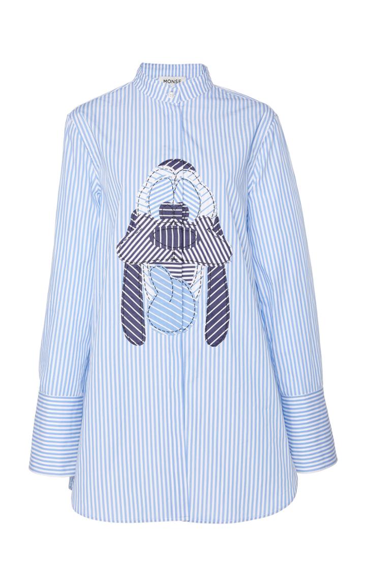 Monse Disney's Goofy Striped Shirt