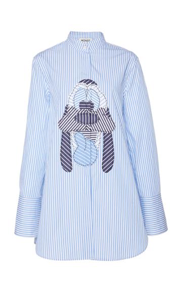 Monse Disney's Goofy Striped Shirt