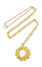 Alighieri Compass Possessed 24k Gold-plated Necklace