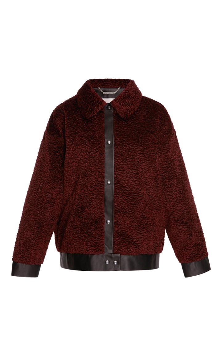 Maison Pre Faux Fur Bomber Jacket