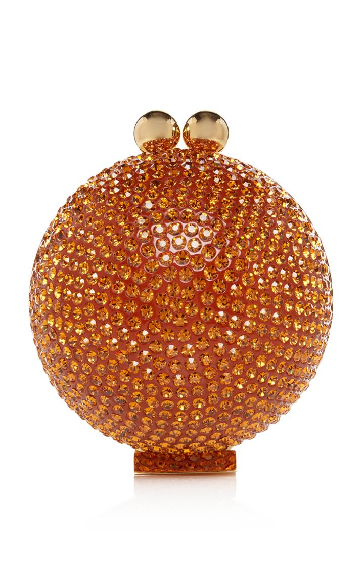 Moda Operandi Marzook Mini Sun Orb Swarovski Crystal Clutch