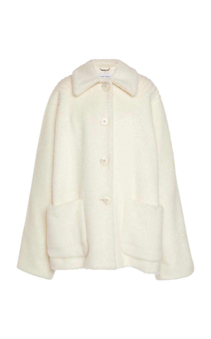 Alberta Ferretti Oversized Alpaca-wool Coat