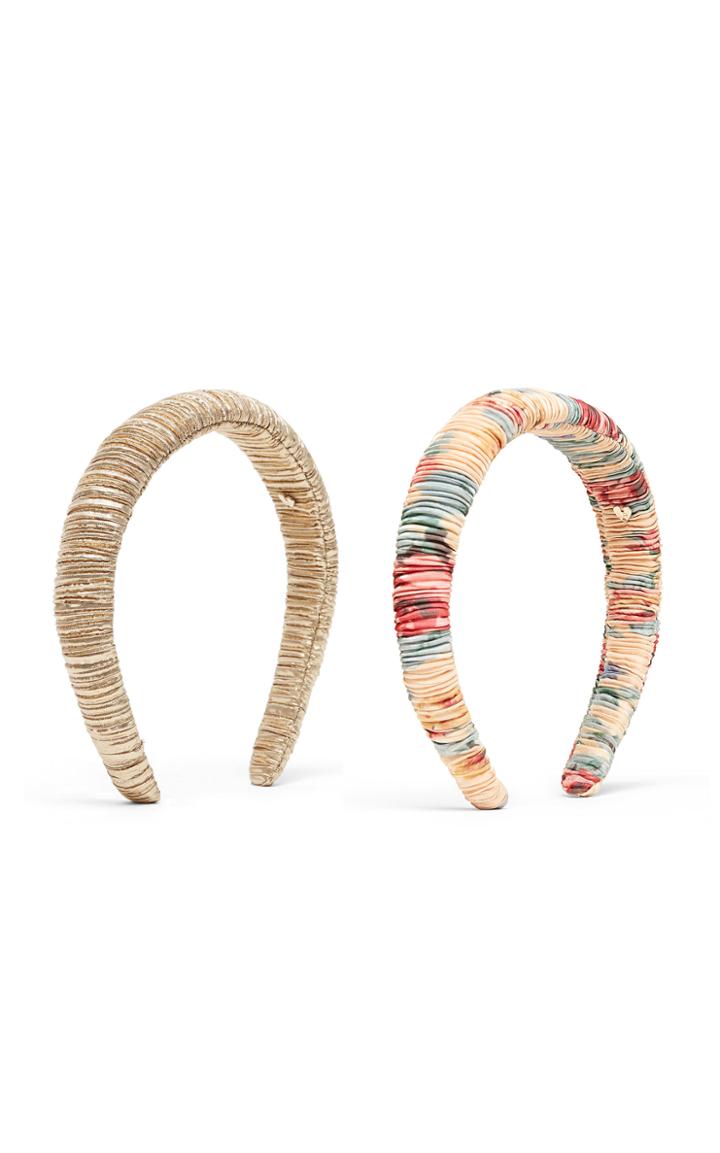 Moda Operandi Loeffler Randall Set Of 2 Marina Ruched Headband