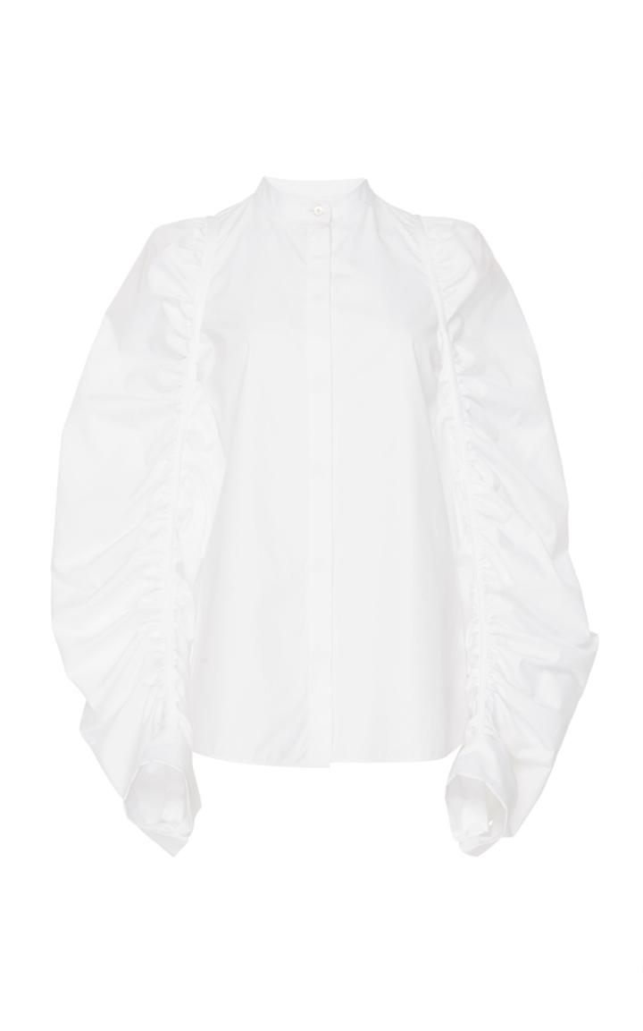 Jil Sander Floriane Cotton Poplin Shirt