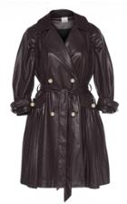 Huishan Zhang Madison Leather Coat